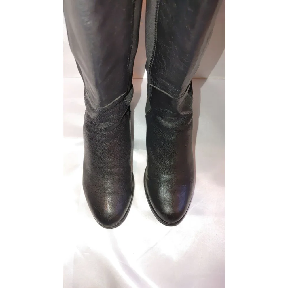 Cole Haan Leather Riding Boots with Nike Air Technology Size 8.5B